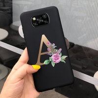 Dla Xiaomi Poco X3 NFC przypadku miękkiego silikonu TPU śliczne list tylna pokrywa dla Xiaomi Poco X3 Pro zderzak PoxoX3 NFC przypadki telefonów 6.67'' 3